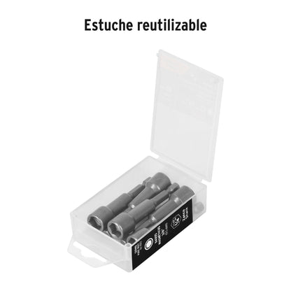 Dados Magnéticos de 5/16" Estuche con 5 unidades