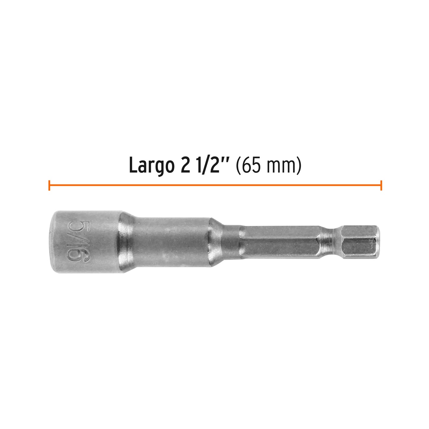 Dados Magnéticos de 5/16" Estuche con 5 unidades