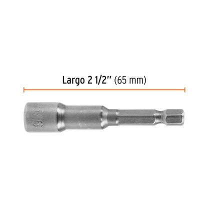 Dados Magnéticos de 5/16" Estuche con 5 unidades