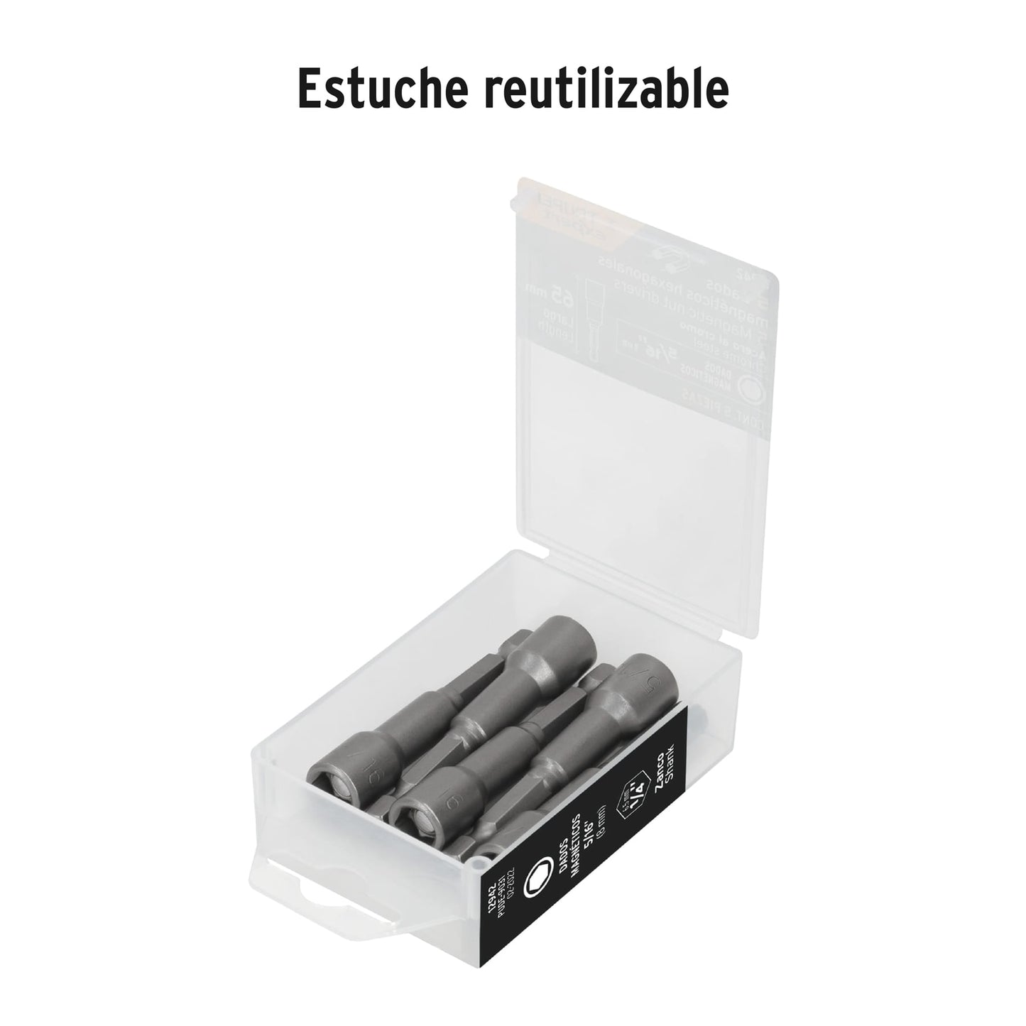 Dados Magnéticos de 5/16" Estuche con 5 unidades