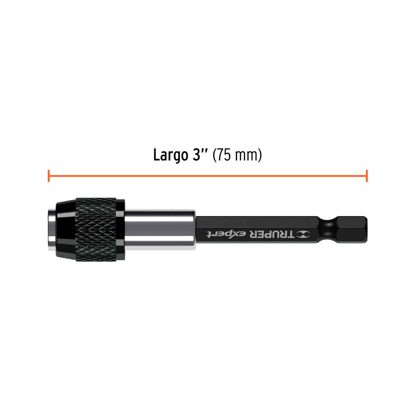 Extensión Magnética de 3" para Puntas  Cambio Rápido