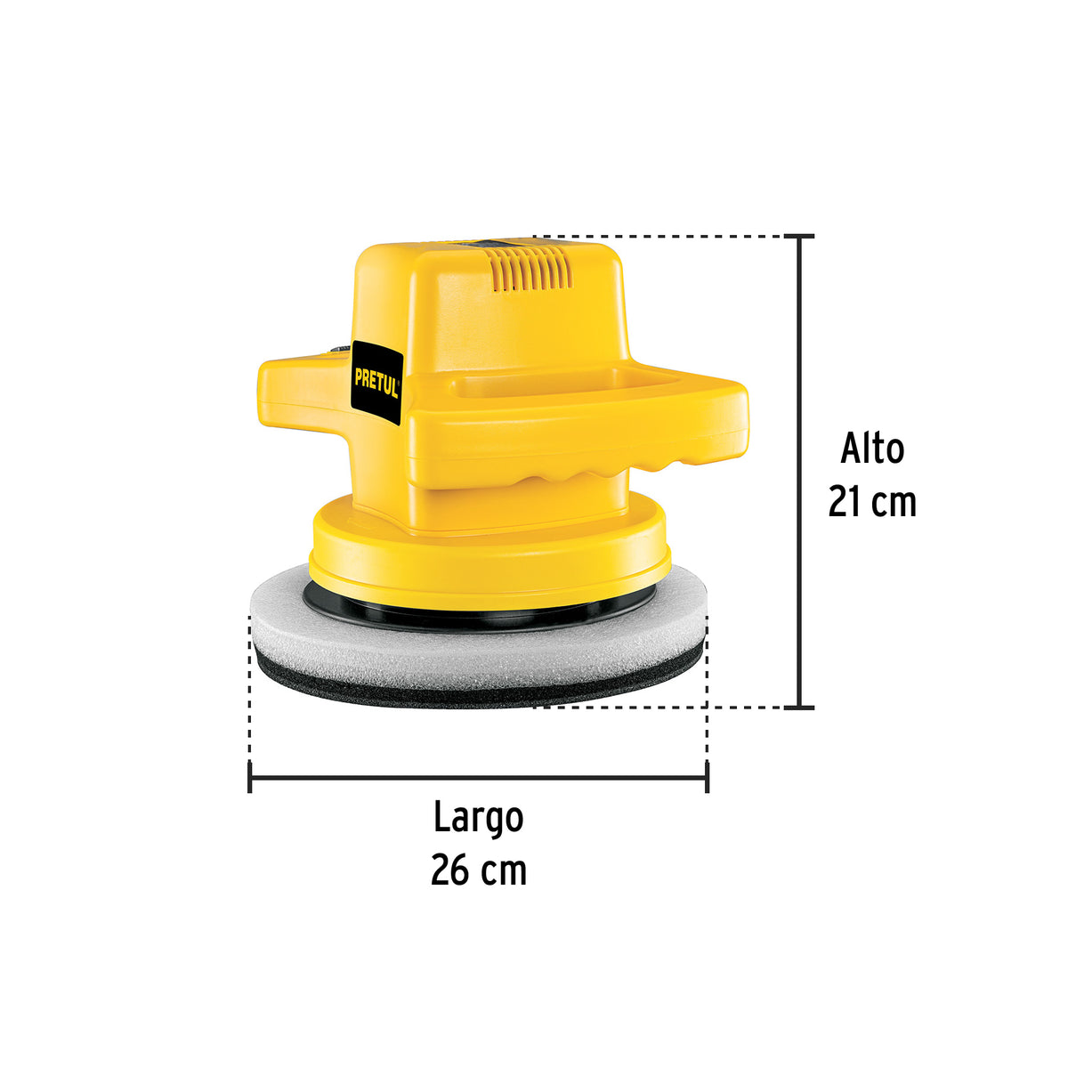 Pulidora roto-orbital 10 pulg 110W - SKU 26400