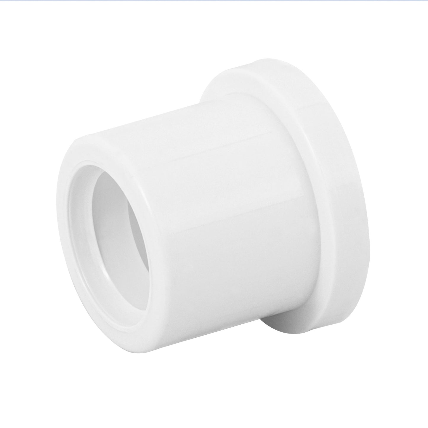 Reducción bushing de PVC cédula 40 de 3/4 a 1/2 pulgada para tubería