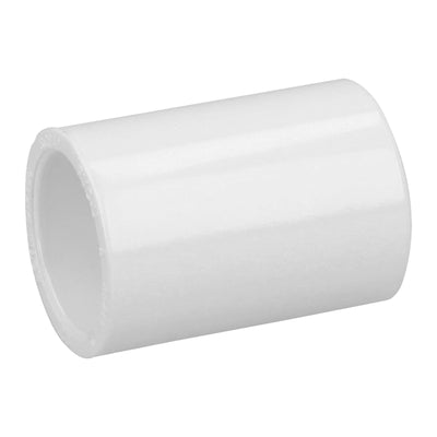 Cople de PVC cédula 40 de 1/2 pulgada para tubería
