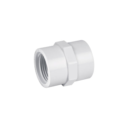 Adaptador hembra de PVC cédula 40 de 3/4 pulgada con rosca NPT