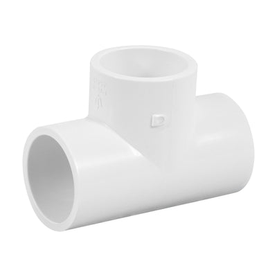 Tee sencilla de PVC cédula 40 de 1 pulgada para tubería