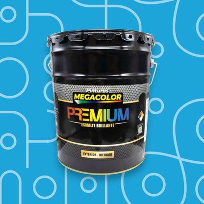 Esmalte Premium Megacolor con acabado brillante