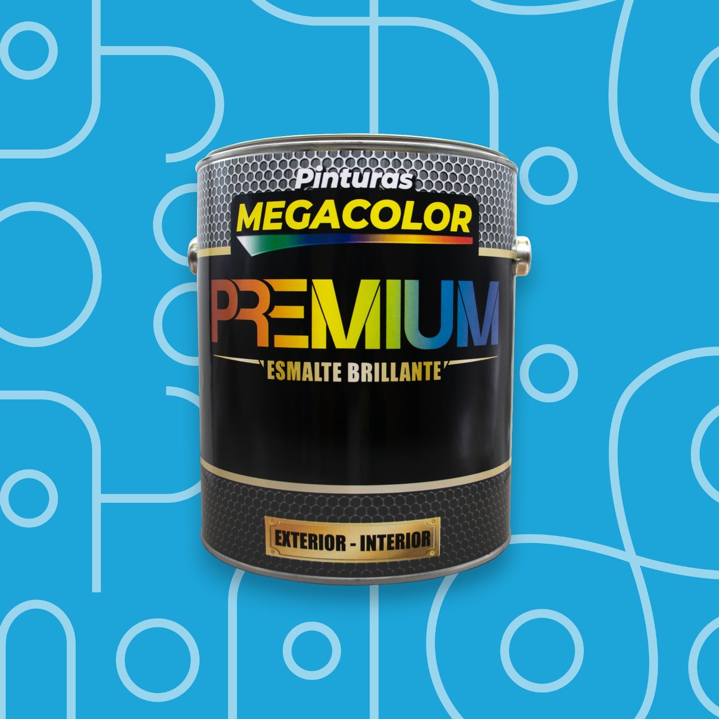 Esmalte Premium Megacolor con acabado brillante