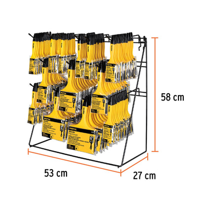 Exhibidor despachador con 156 brochas mango plástico · vista 2