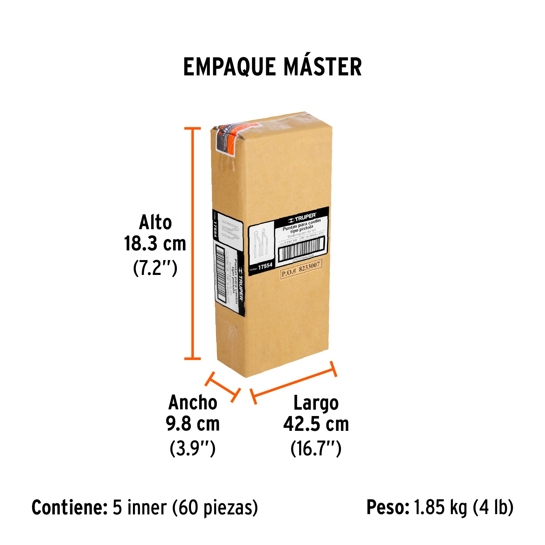 Blister con 2 puntas para cautin CAU-140 - SKU 17554