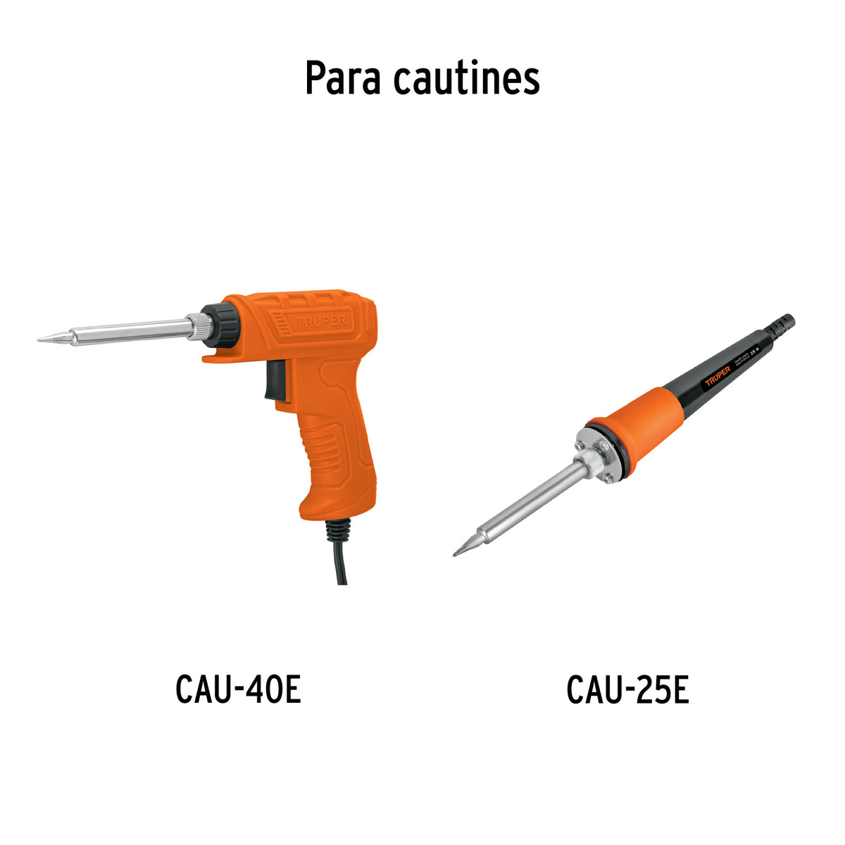 Juego de 4 puntas para cautín modelo CAU-25E