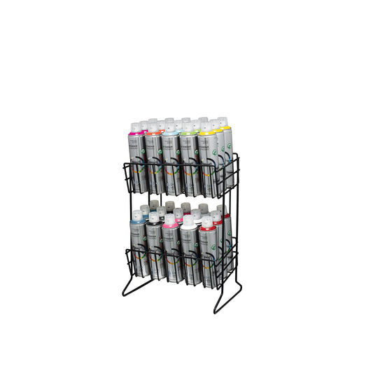 Rack para 30 pinturas en aerosol