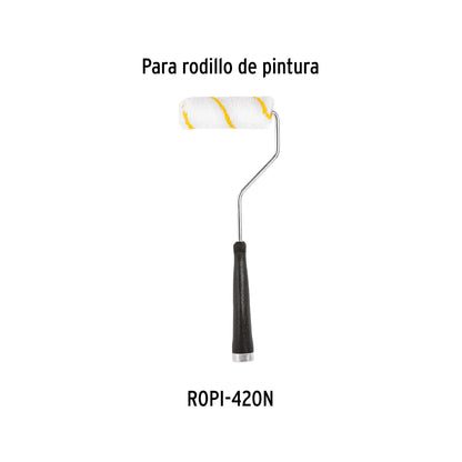 Felpas para mini rodillo de 4 pulgadas por 3/8 de poliéster