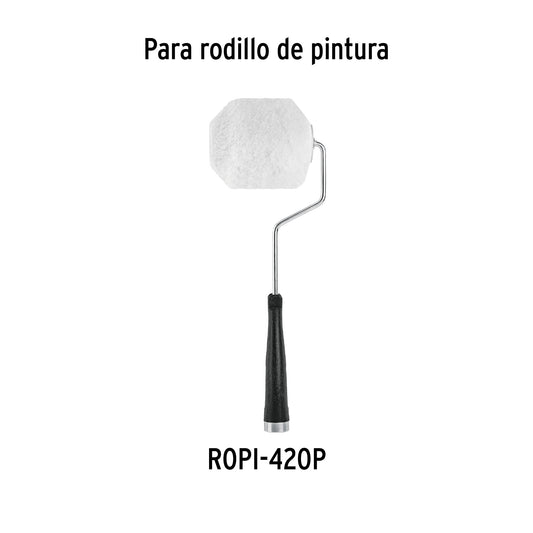 Felpa para mini rodillo de 4 pulgadas por 3/4 de poliéster