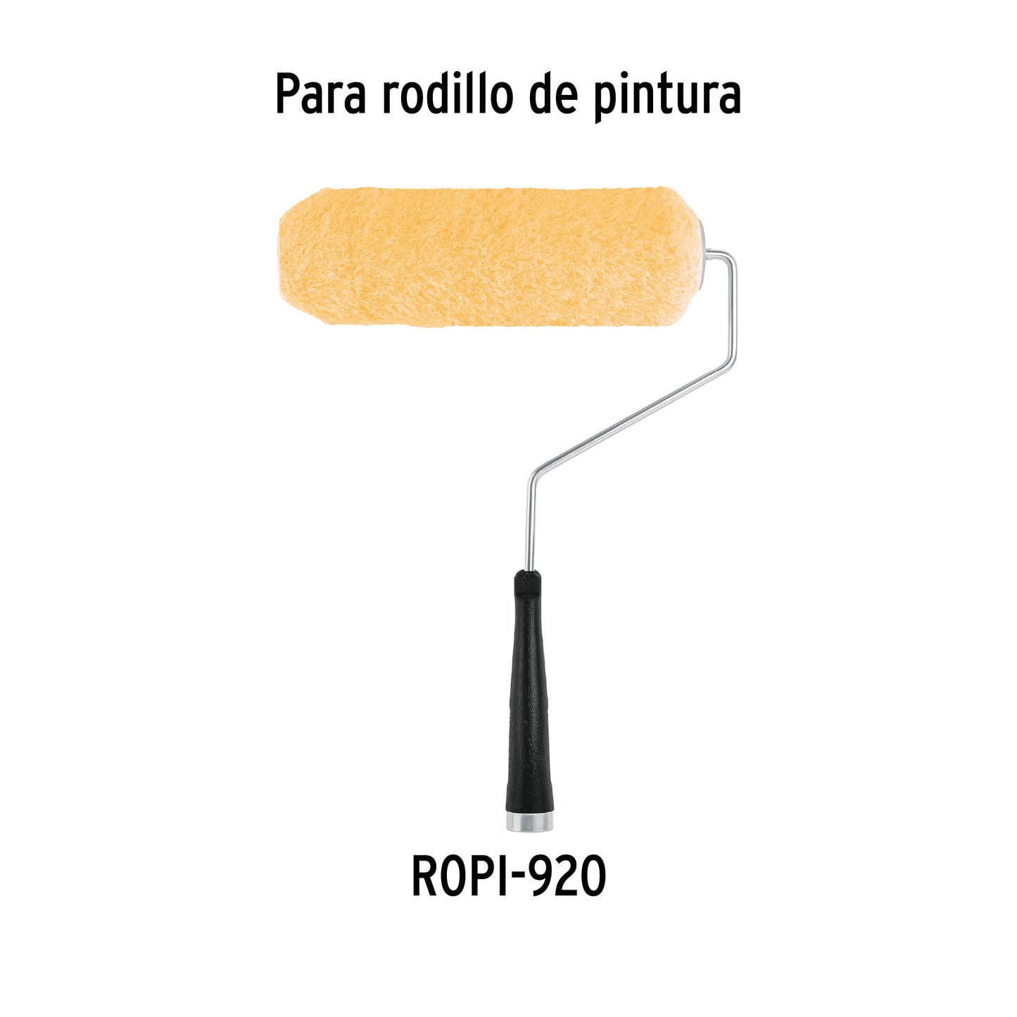 Felpa para rodillo de 9 pulgadas por 3/4 para superficies rugosas