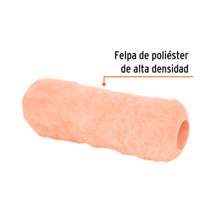 Felpa para rodillo de 9 pulgadas por 1 para superficies muy rugosas