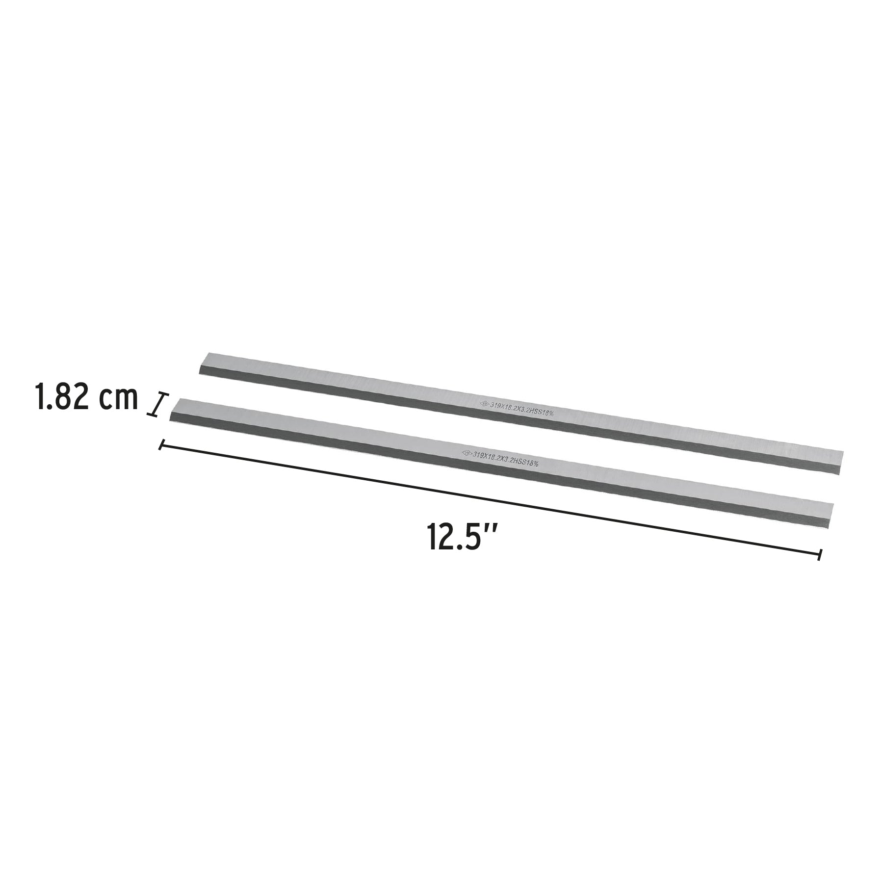 Blister con 2 cuchillas HSS CEP-12 - SKU 16243