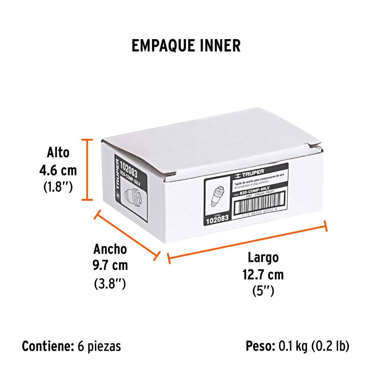 Tapon de aceite para compresores Grupo - SKU 102083