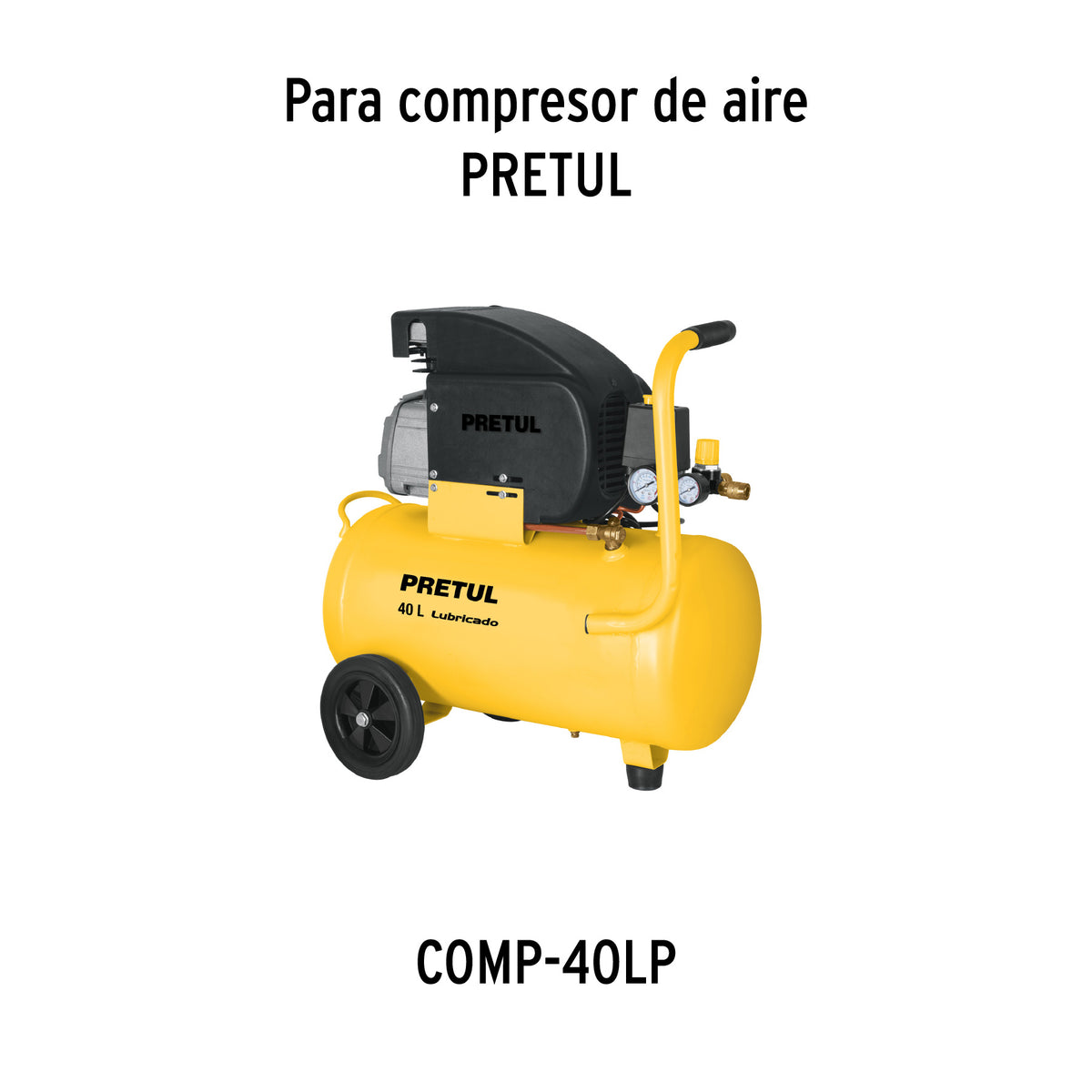 2 ruedas 1-1/2 pulg para compresores Grupo - SKU 102080