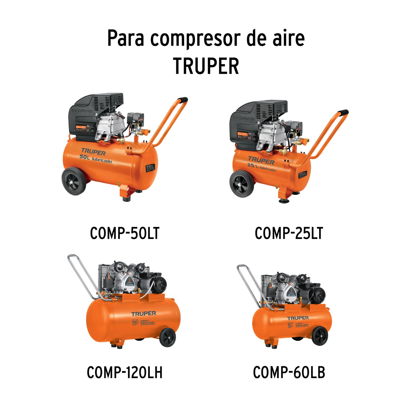 2 patas de goma para compresores - SKU 102082