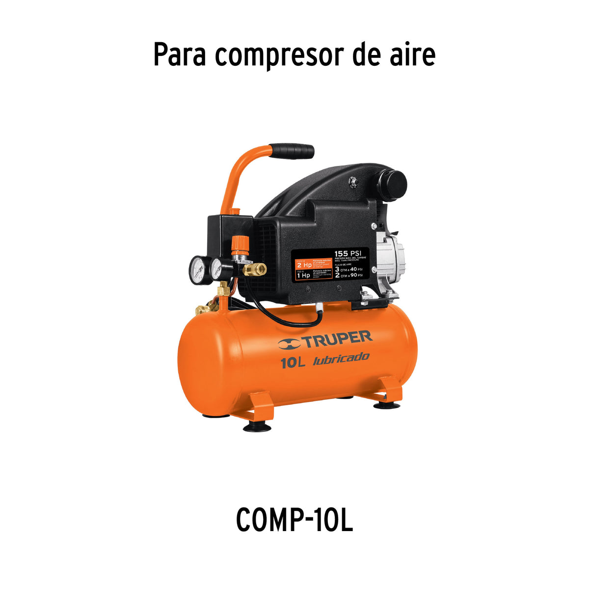 1 pata de goma para compresores - SKU 102066