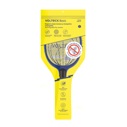 Raqueta mata moscas y mosquitos, recargable, VOLTECK BASIC · vista 4
