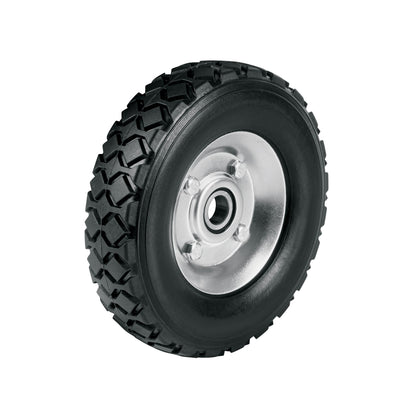 Rueda de hule sólido imponchable 7", un balero
