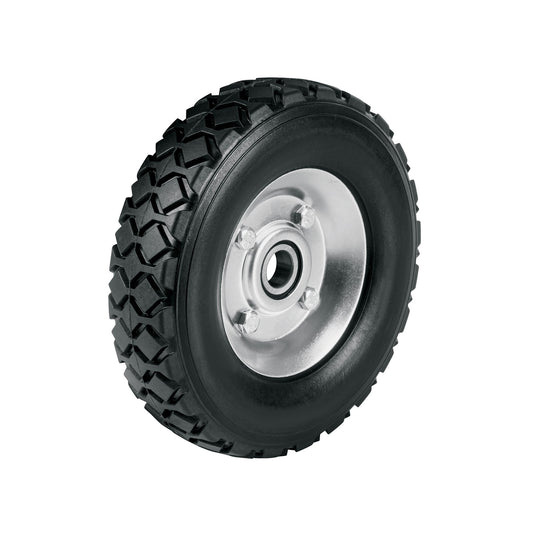 Rueda de hule sólido imponchable 7", un balero