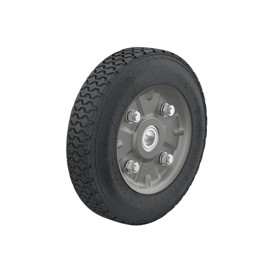 Rueda de hule sólido de 8" para diablo con doble balero