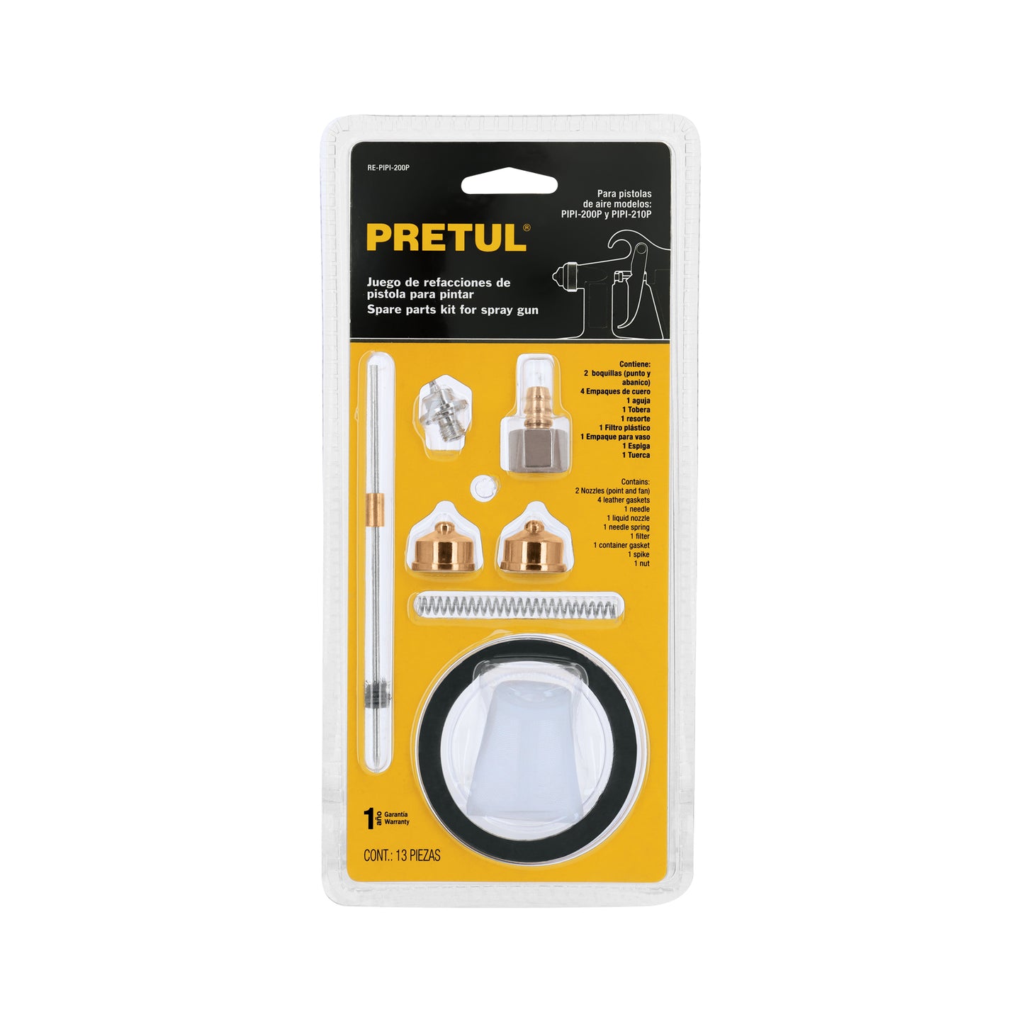 Repuestos de pistolas para pintar PIPI-26 PIPI-27 - SKU 23111