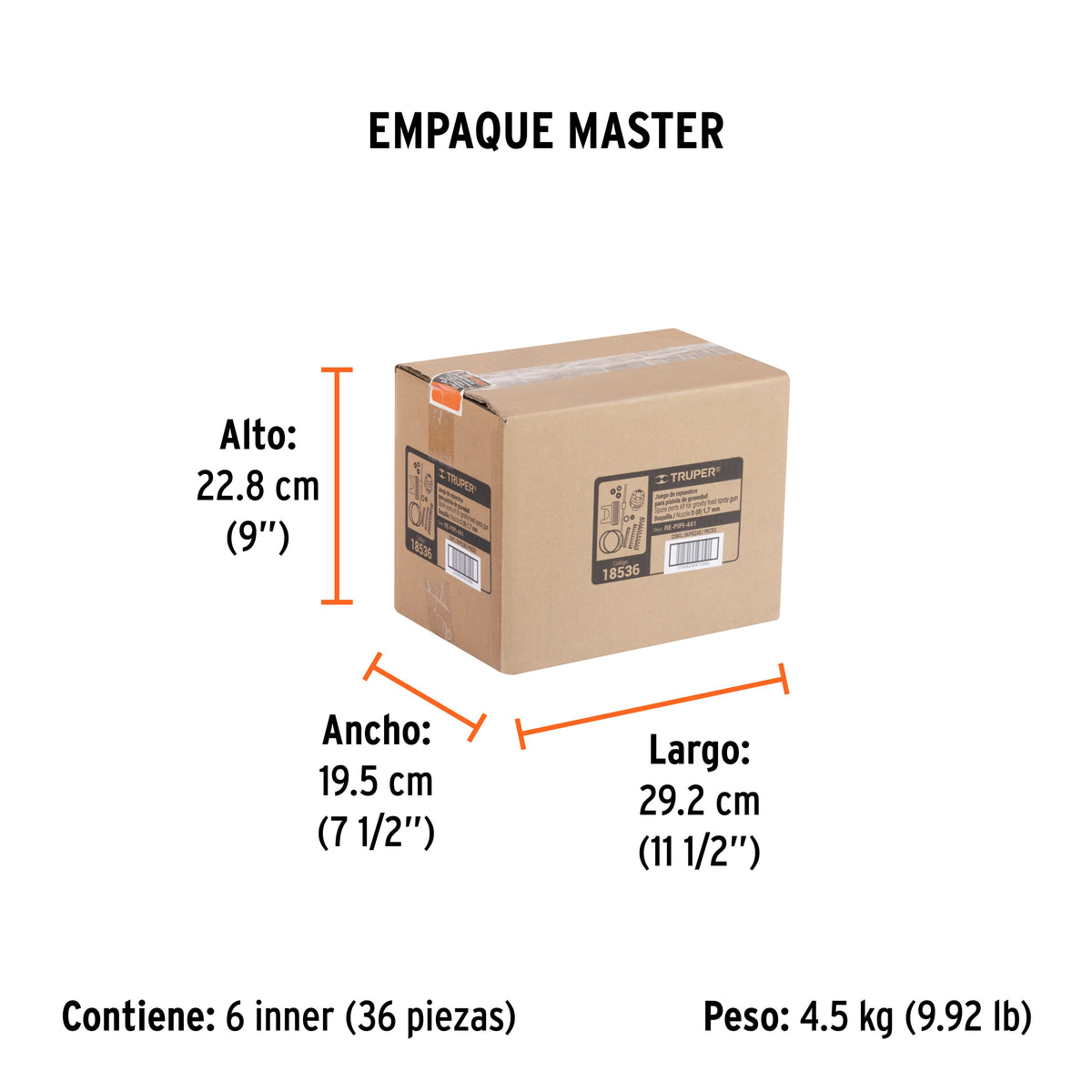 Repuestos de pistolas para pintar para PIPI-441 - SKU 18536