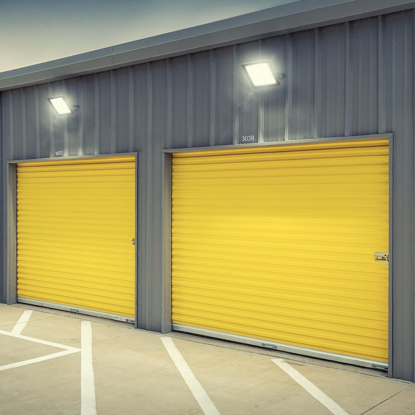 Reflector LED para exteriores de 10 W con luz de día