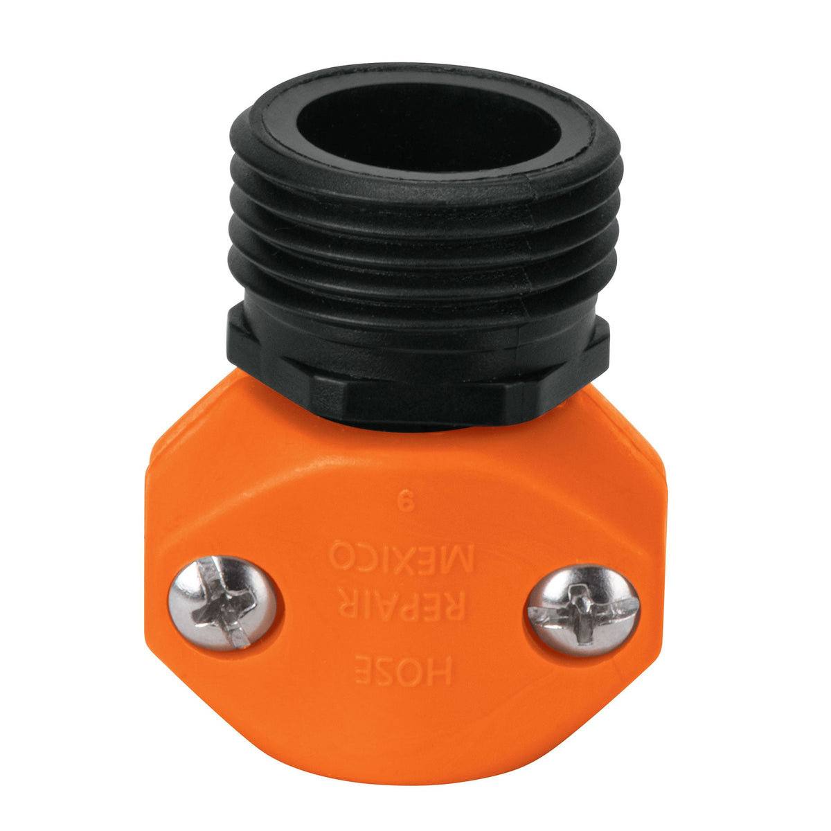Conector 1/2pulg. macho de ABS para manguera