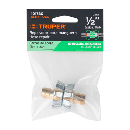 Reparador de aluminio 1/2pulg. tipo garra para