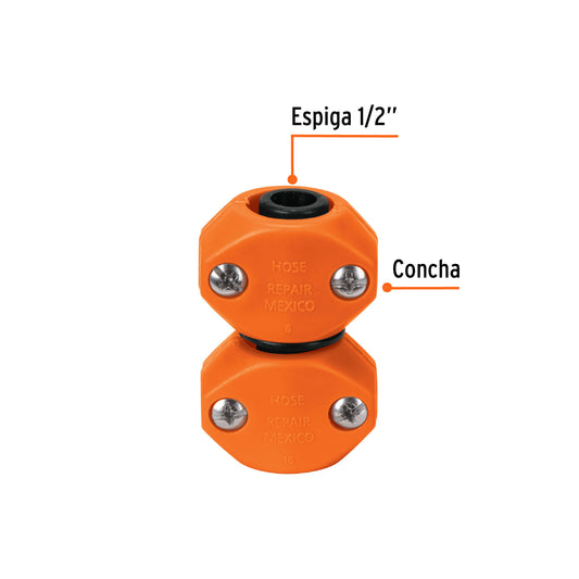 Reparador 1/2pulg. de ABS para manguera