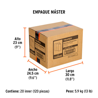 Bolsa con 3 micas para careta CAREL-13 (2025) · vista 5
