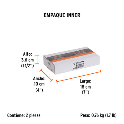 Estuche con 50 cuchillas SK4 de 18 mm para cutter · vista 6