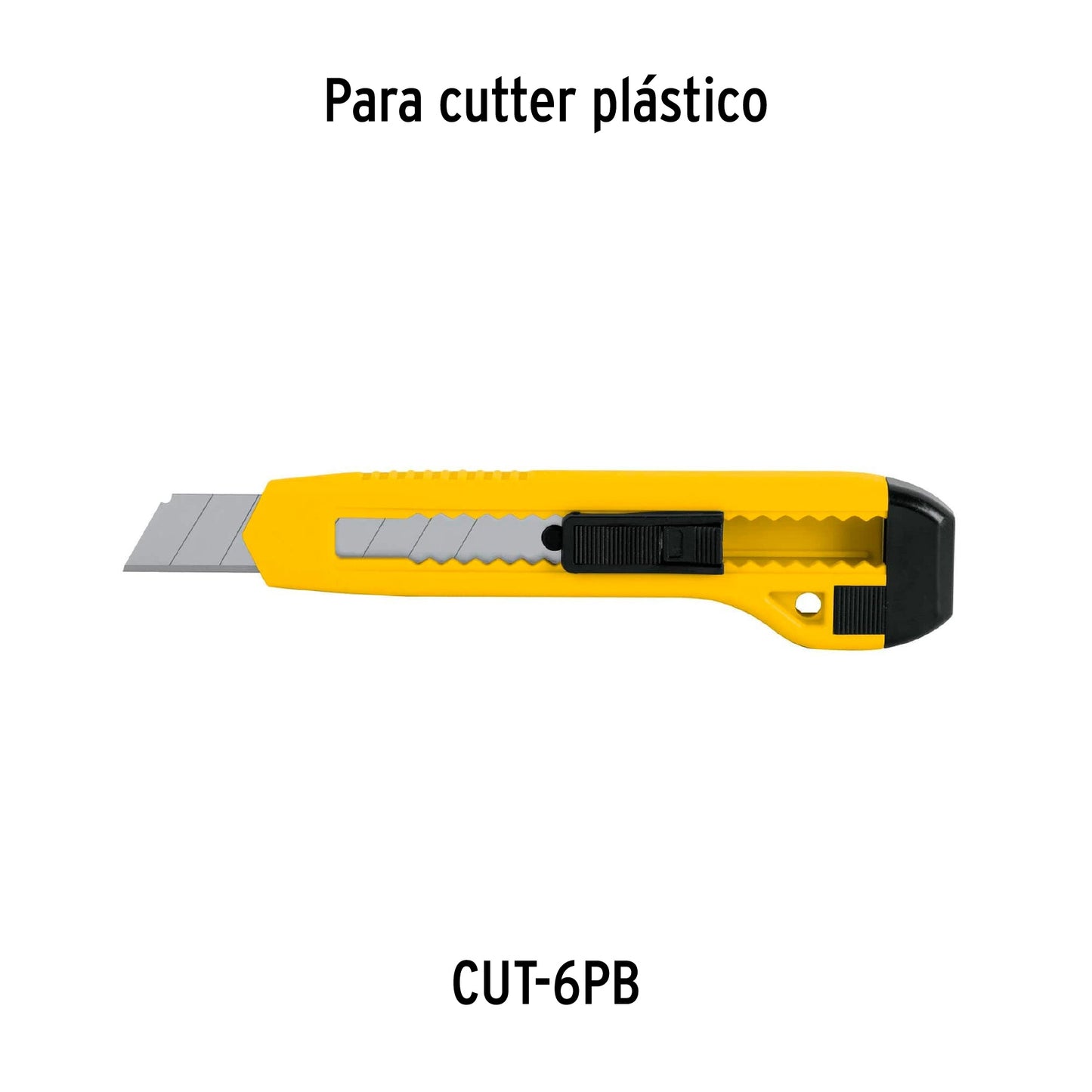 Estuche con 10 cuchillas de 18 mm para cutter