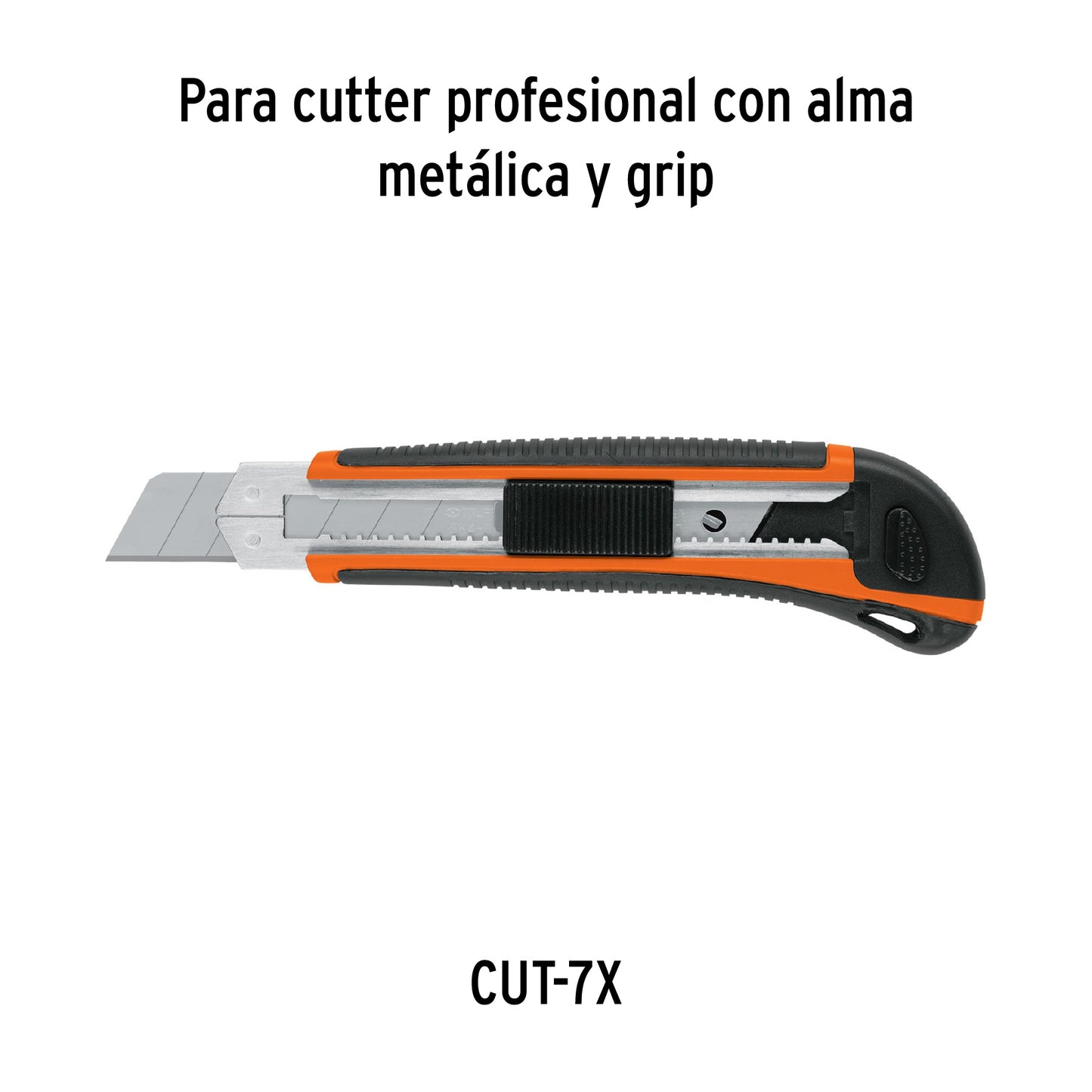 Estuche con 10 cuchillas de 25 mm para cutter