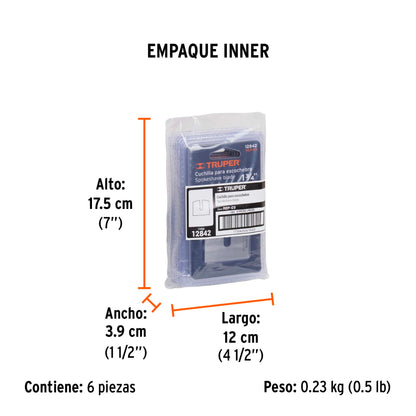 Repuesto de cuchilla para escochebre E-9R · vista 5