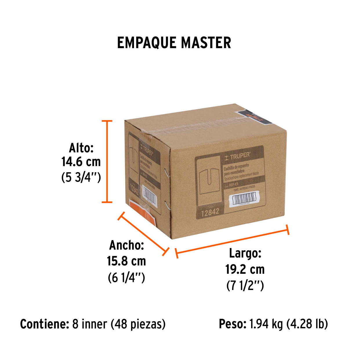 Repuesto de cuchilla para escochebre E-9R · vista 6