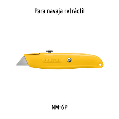 Dispensador con 10 cuchillas para navaja