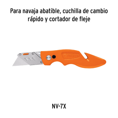 Dispensador con 5 cuchillas para navaja