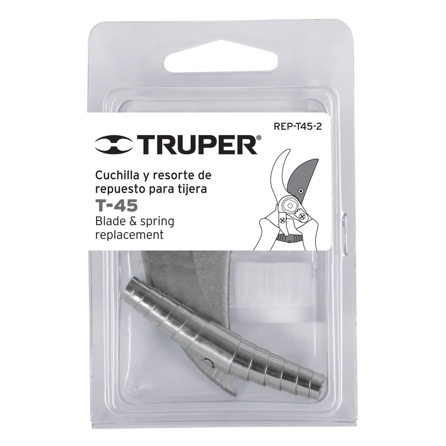 Cuchilla y resorte para T-45 - SKU 18464