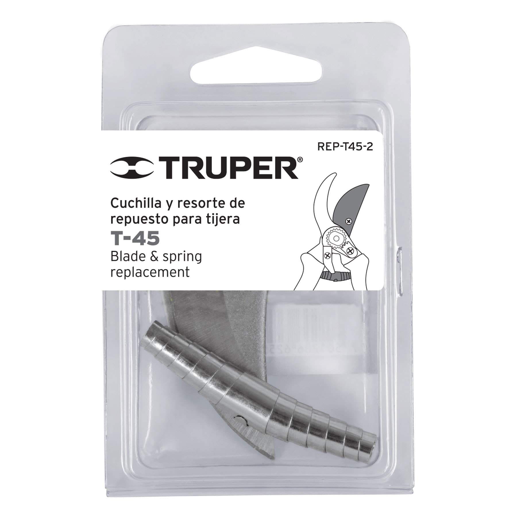 Cuchilla y resorte para T-45 - SKU 18464