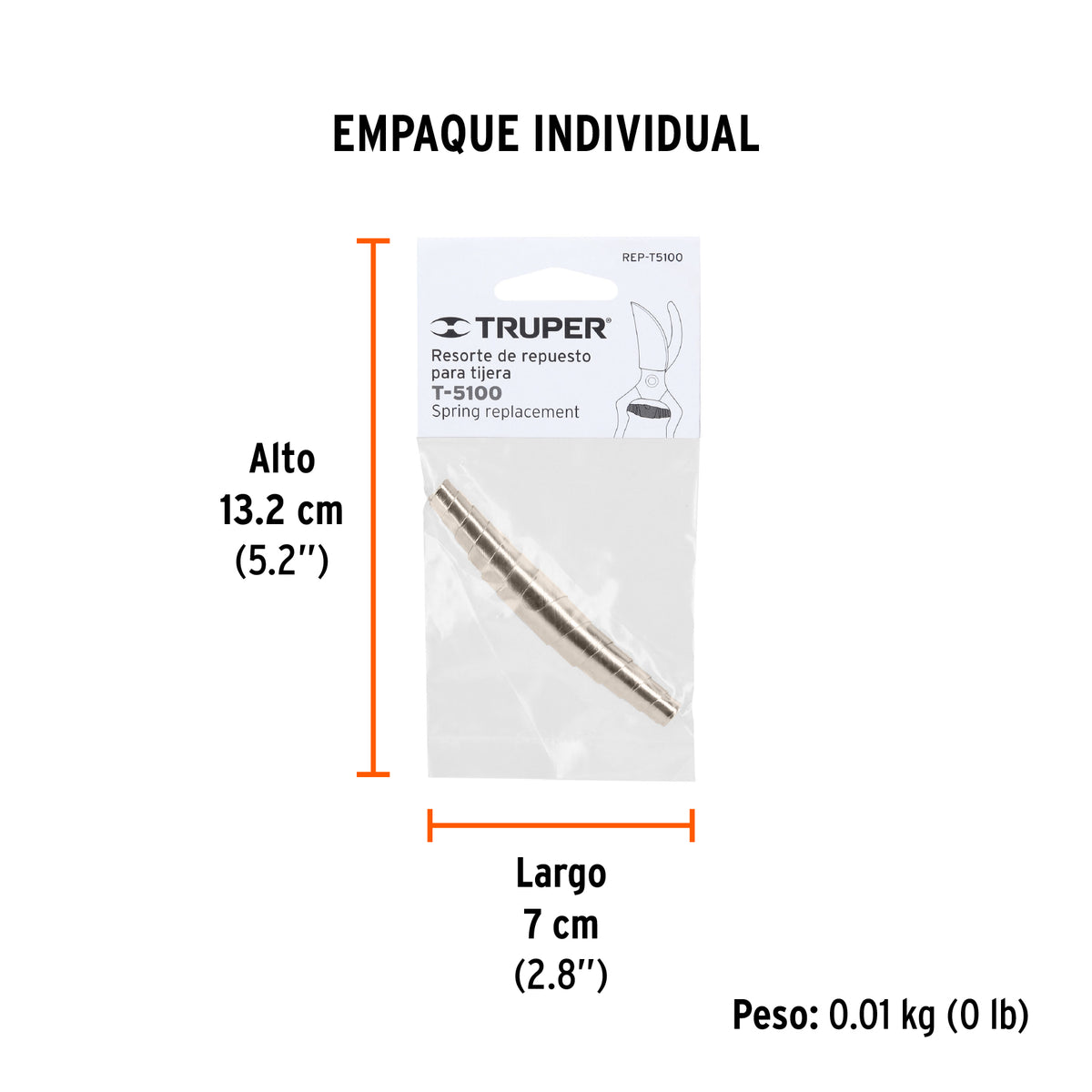 Resorte para tijera T-5100 - SKU 15192