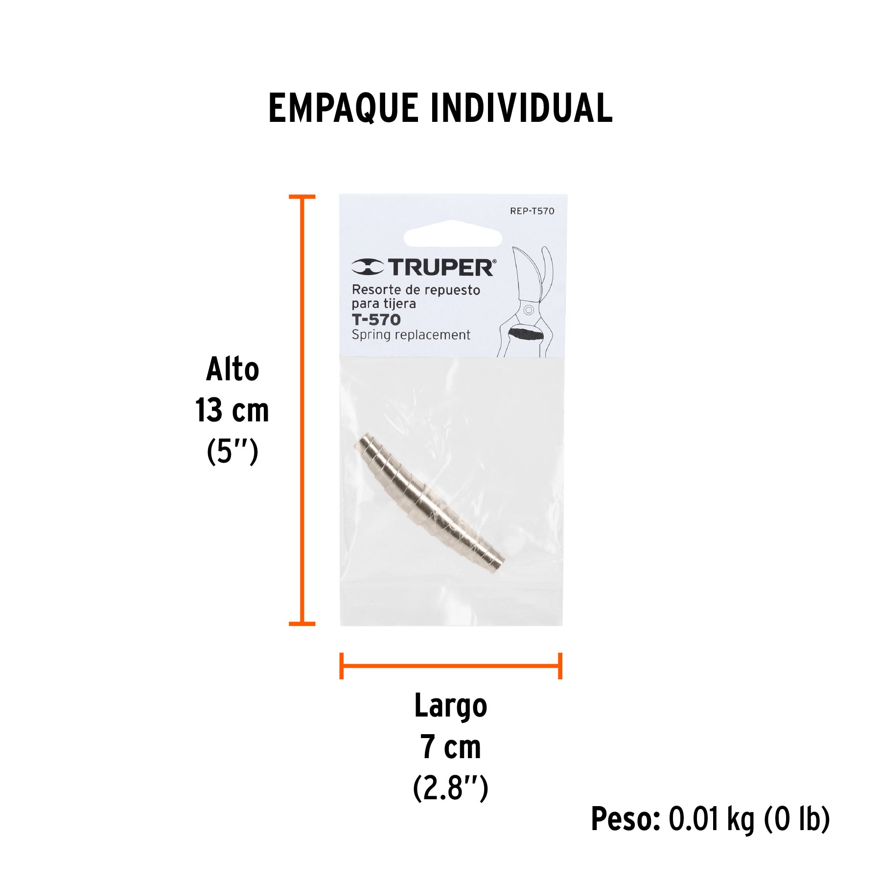 Resorte para tijera T-570 - SKU 15186