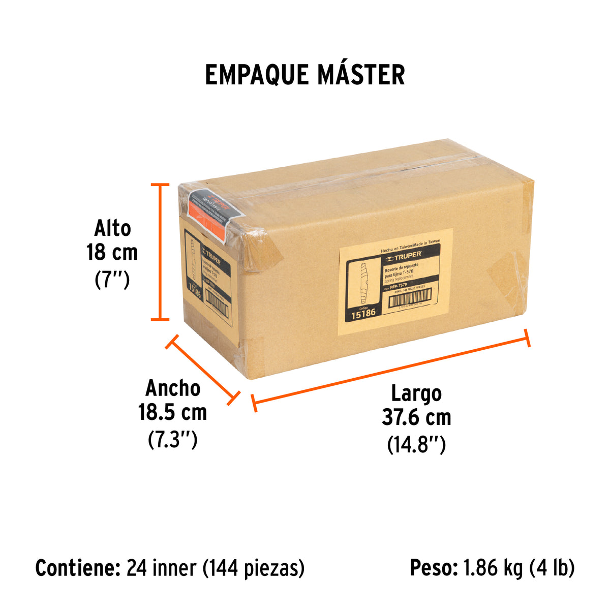 Resorte para tijera T-570 - SKU 15186