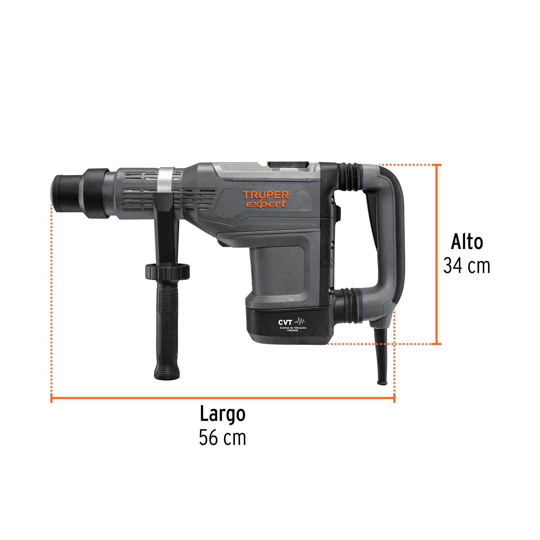 Rotomartillo SDS Max/destornillador 9 kg 15J 1500W - SKU 100869