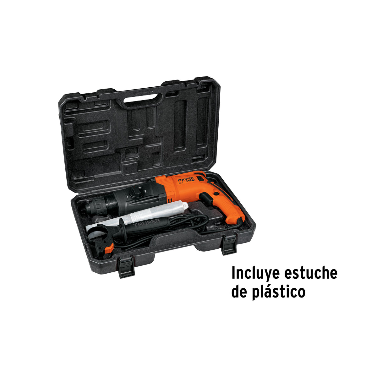 Rotomartillo SDS Plus/destornillador 3.2 J, 800W, TRUPER PRO · vista 3